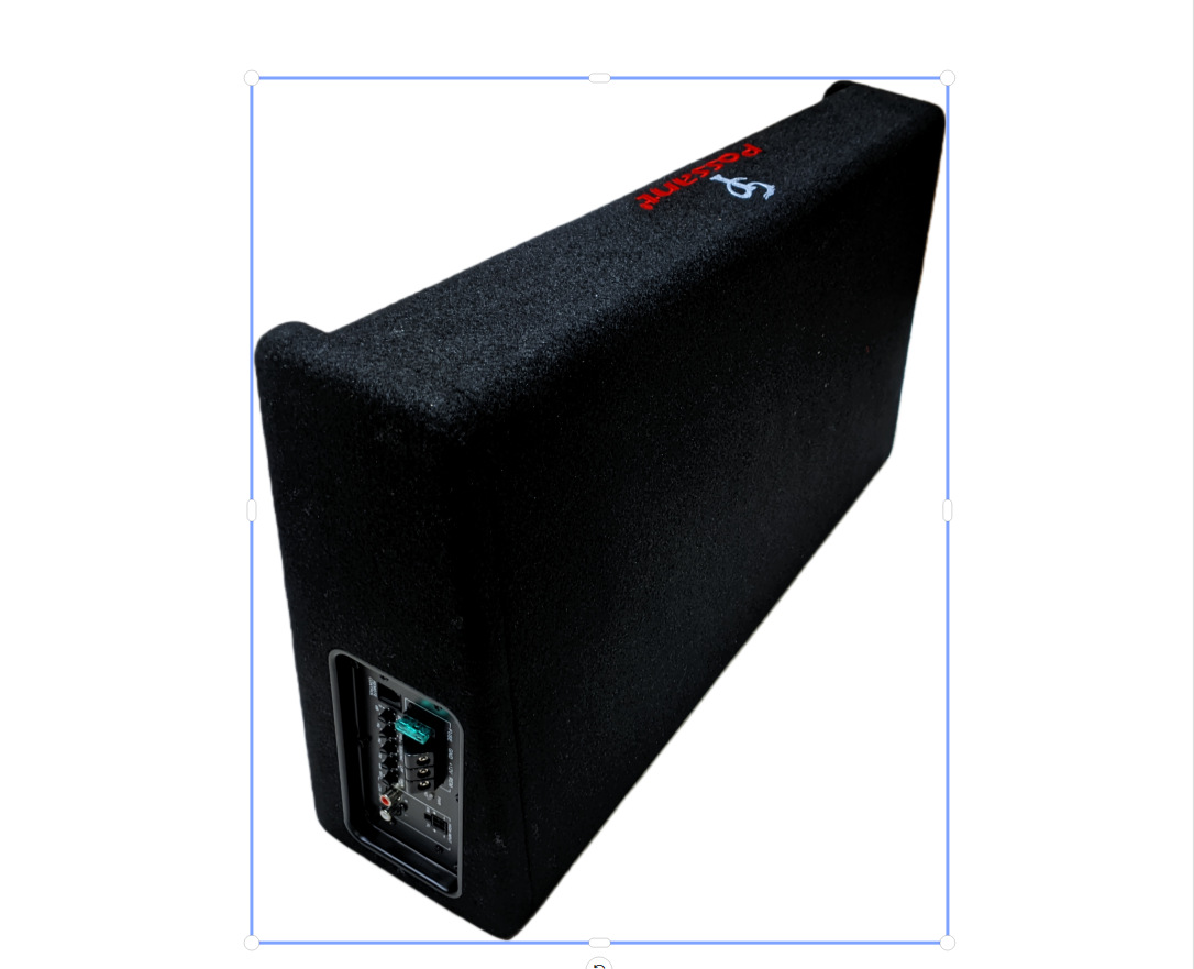 New Model 10inch Dual-Speaker Car Audio 12V Car Subwoofer High-Power Class D Digital Amplifier Active Without External Power Supply