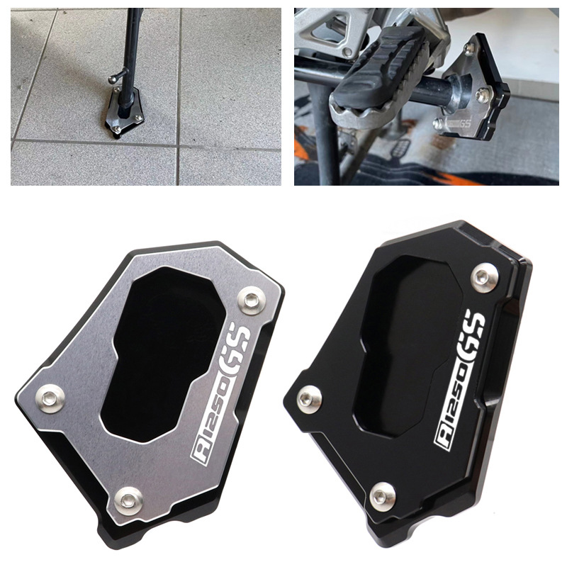 Motorcycle Side Stand Extension Pad for BMW R1250GS Rallye Adventure