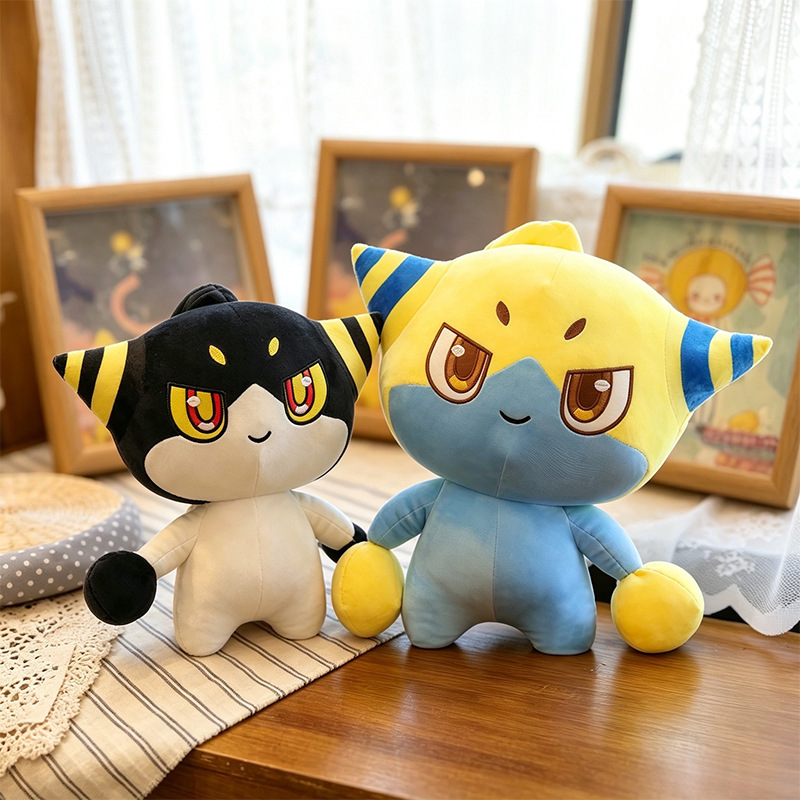 New Rock Kingdom Ratt Cool Stuffed Doll Cute Cartoon Toy Gift Adorable Trendy Pillow Decoration New Rock Kingdom Ratt Cool Stuffed Doll Cute Cartoon Toy Gift Adorable Trendy Pillow Decoration
