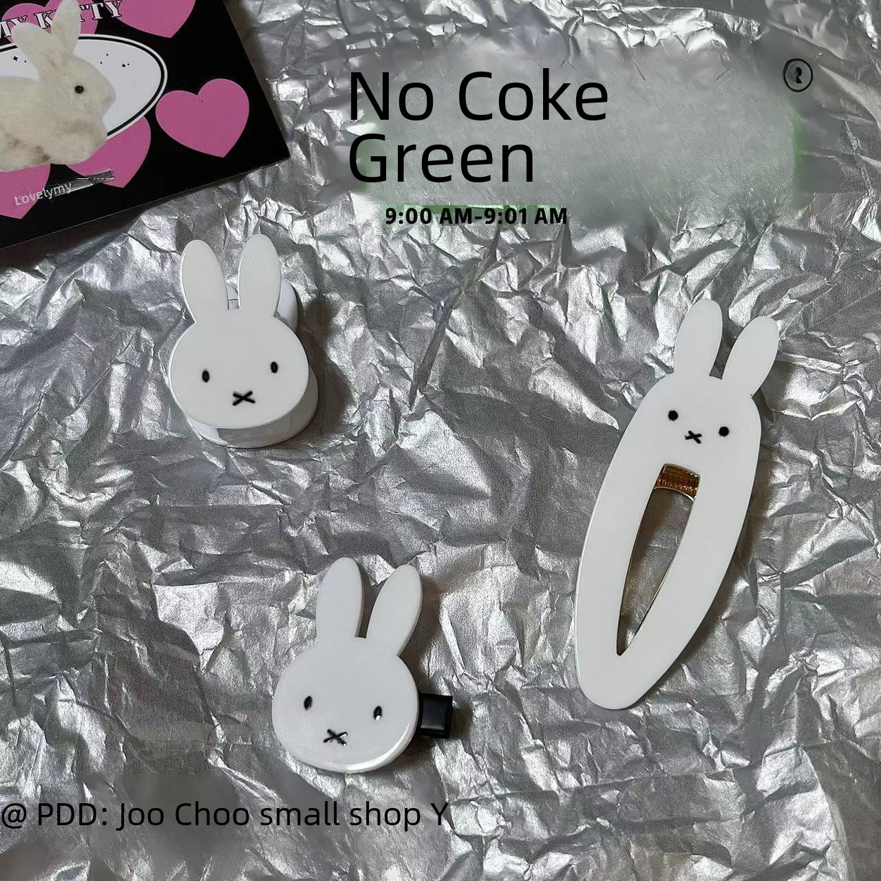 ins Carino Giapponese Nuovo Dolce Fresco Coniglio Forcina Frangia Clip Personalizzato Nicchia y2k Ragazza Studente Copricapo_voghion.com