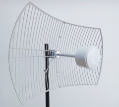 698-3800mhz 2g 3g 4g 5g携帯電話信号増幅器二重偏波パラボラアンテナv 8