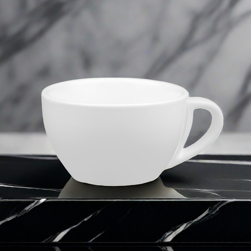 New Australia Ceramic Coffee Cups, Ceramic Cup Set, Mug, Dinnerware for Hotels, Offices, and Home Use – Pure White