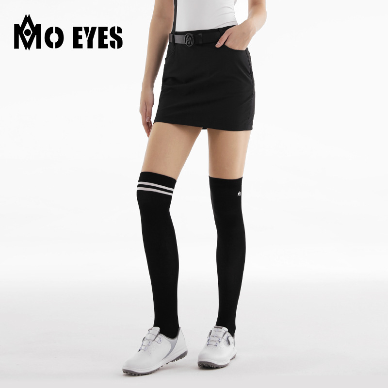 Váy ngắn golf nữ co giãn cao ôm sát dáng mùa hè — M23QZ003-Váy ngắn màu trắng, M23QZ003-Váy ngắn màu đen