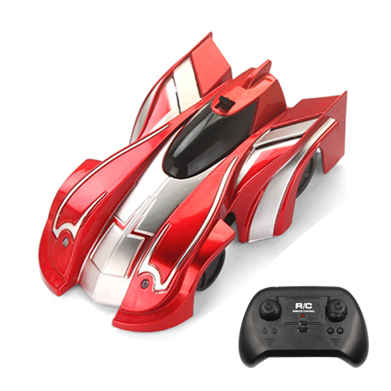 Venta caliente transfronteriza pared escalada coche control remoto inalámbrico recargable escalada coche niños control remoto juguete truco coche fábrica ventas directas
