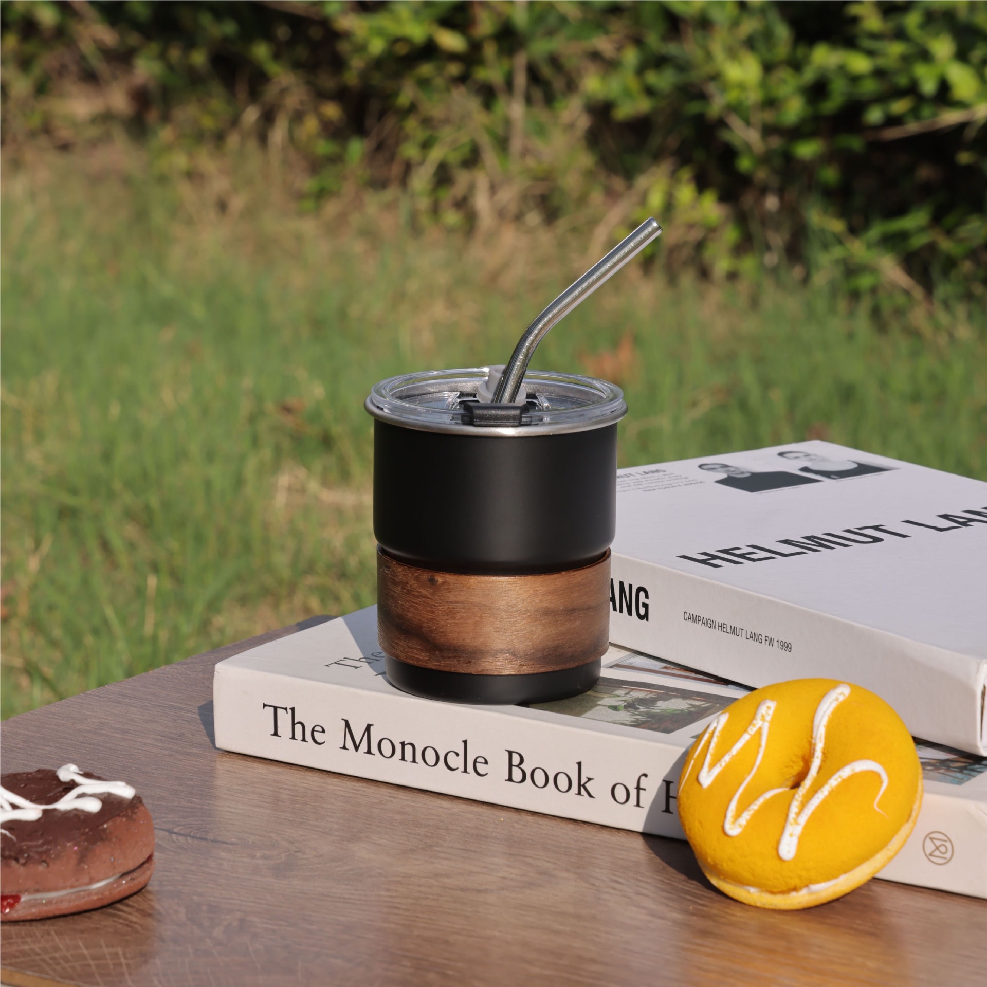 304 tazas de acero inoxidable taza de café con tapa taza de agua al por mayor personalizada estilo portátil al aire libre simple