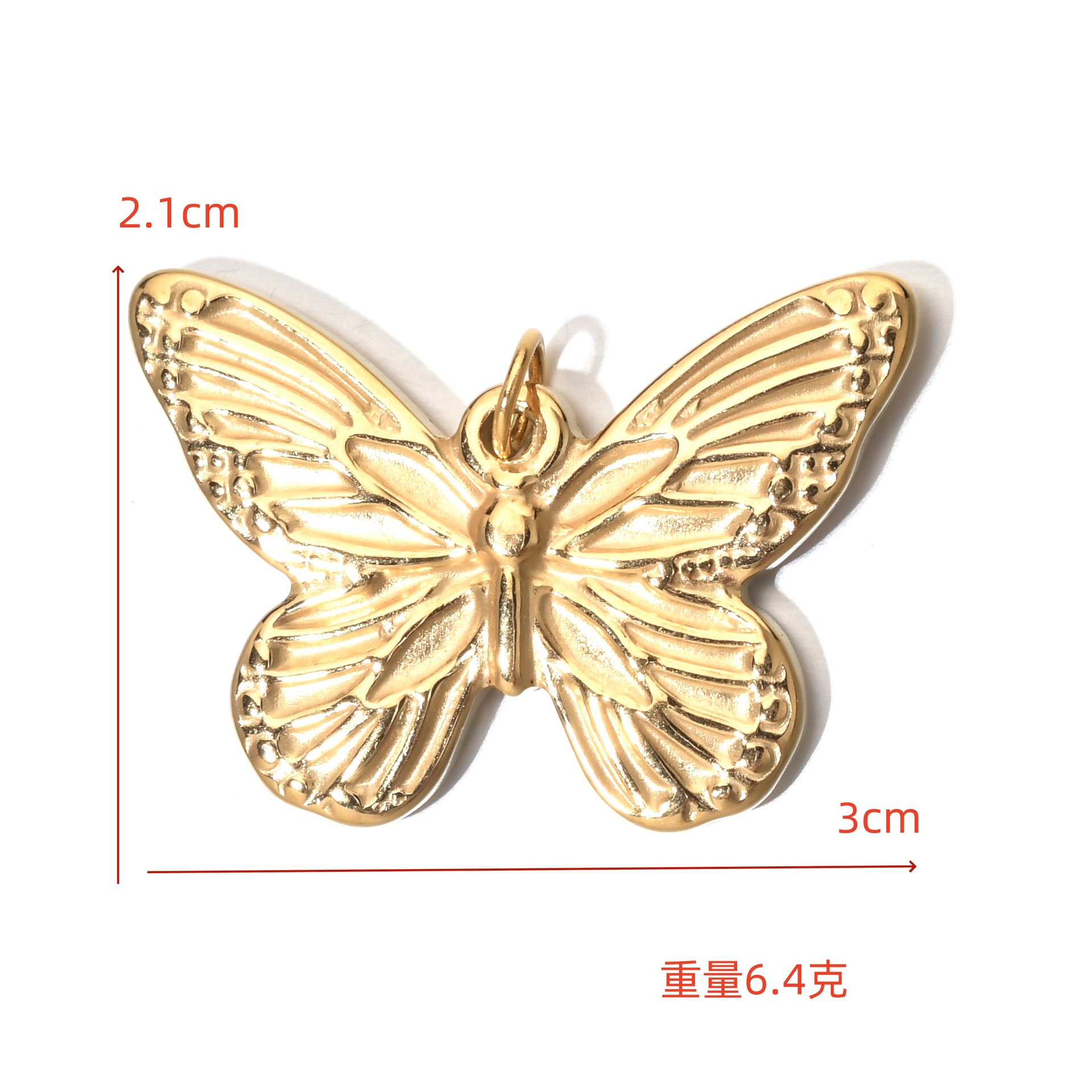 2g Weight None Bag Accessories Type Pendant Jewelry Making Type DIY Ornament Accessories Classification 1 Piece Quantity 304 Stainless Steel Material Sun, Heart Shape, Butterfly Pattern All Seasons Season Plating Design Retro Style 1 Piece 304 Stainless Steel Sun Heart Shape Butterfly Pendant 14