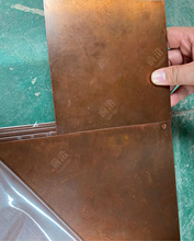 304不銹鋼鍍銅做舊板 漸變色不銹鋼 復古金屬板 斑紋做舊金屬銅板