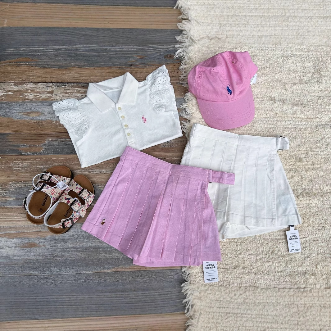 (in Stock) Love Flying Sleeve Top and Skirt Pants Children's Suit