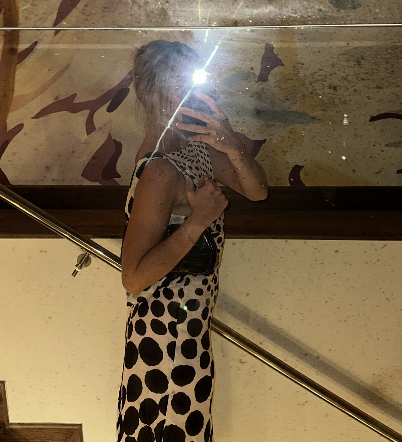New European Women Fashion Dress Elegant Backless Sleeveless Polka Dot Casual Daily Wear Dress For Women Summer Outfit_ecoleips.com
