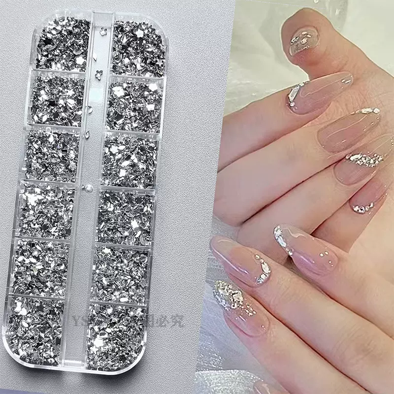 美甲饰MINI小钻超小号亚克力异形平底钻温精灵网红穿戴甲配饰钻