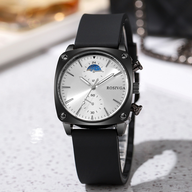 New Style Men's Watch Men's Brand High-end Sense Trendy Student Party Life Waterproof Niche Simple Atmosphere