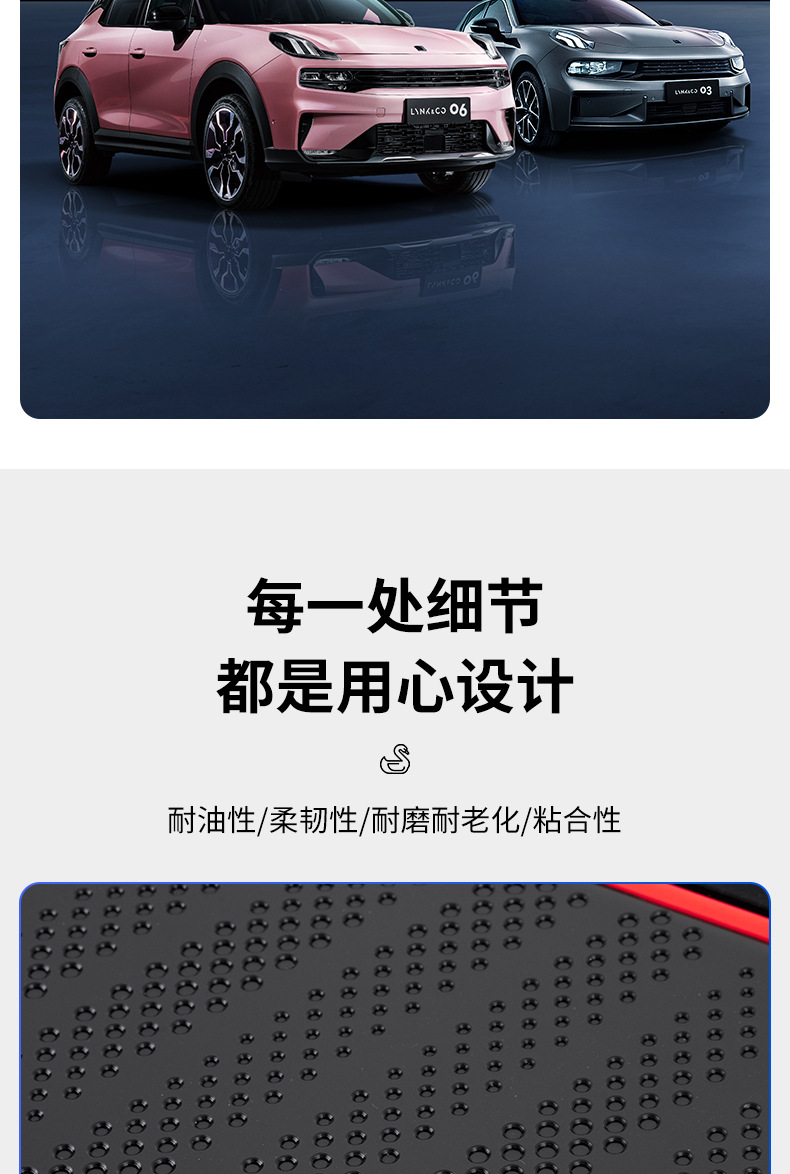 Car anti-slip mat, multifunctional phone holder, dashboard navigation fixing pad, made of PVC material, with parking function