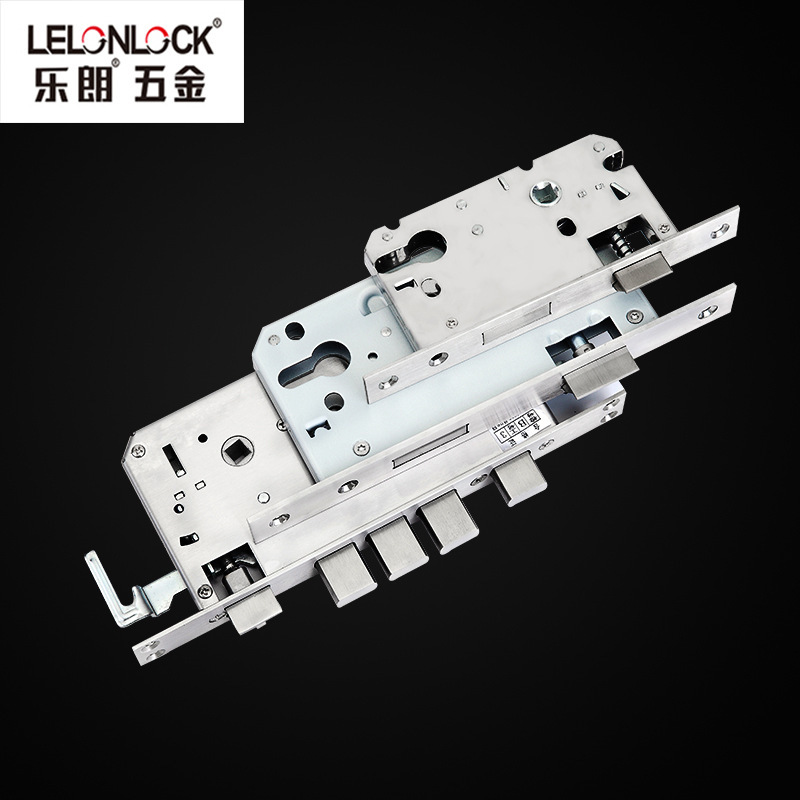 Cerradura de doble lengua con bloqueo de retroalimentación de la puerta interior contra incendios accesorios de cerradura de prevención de tecnología de desbloqueo