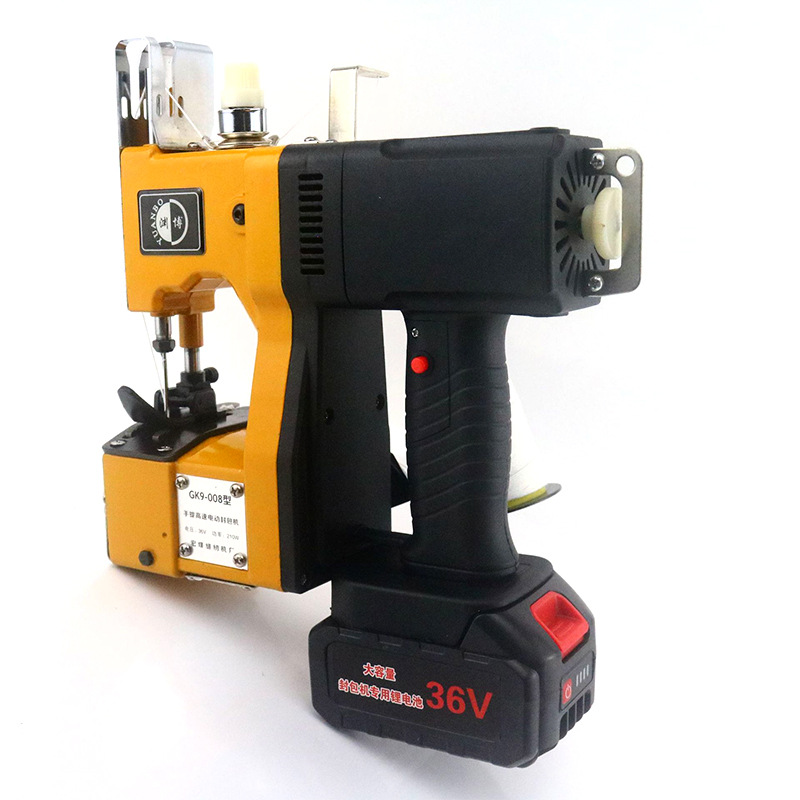 Máquina de sellado de carga portátil de Yuanbo Máquina de envasado de batería de litio portátil Máquina de sellado de bolsas tejidas Máquina de costura de carga