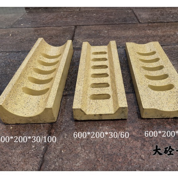 仿石黄锈石成品PC导流槽预制混凝土构件水泥收水沟源头厂家直销