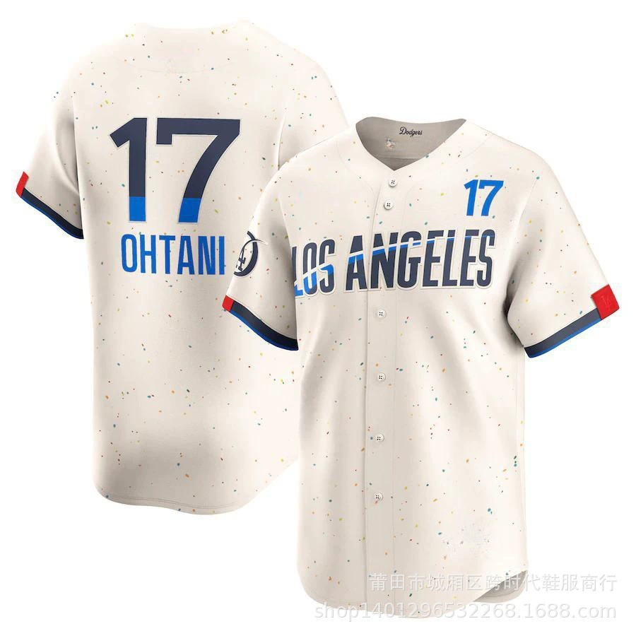 Фабричная бейсбольная джерси MLB Los Angeles Dodgers №17 Шохей Охтани