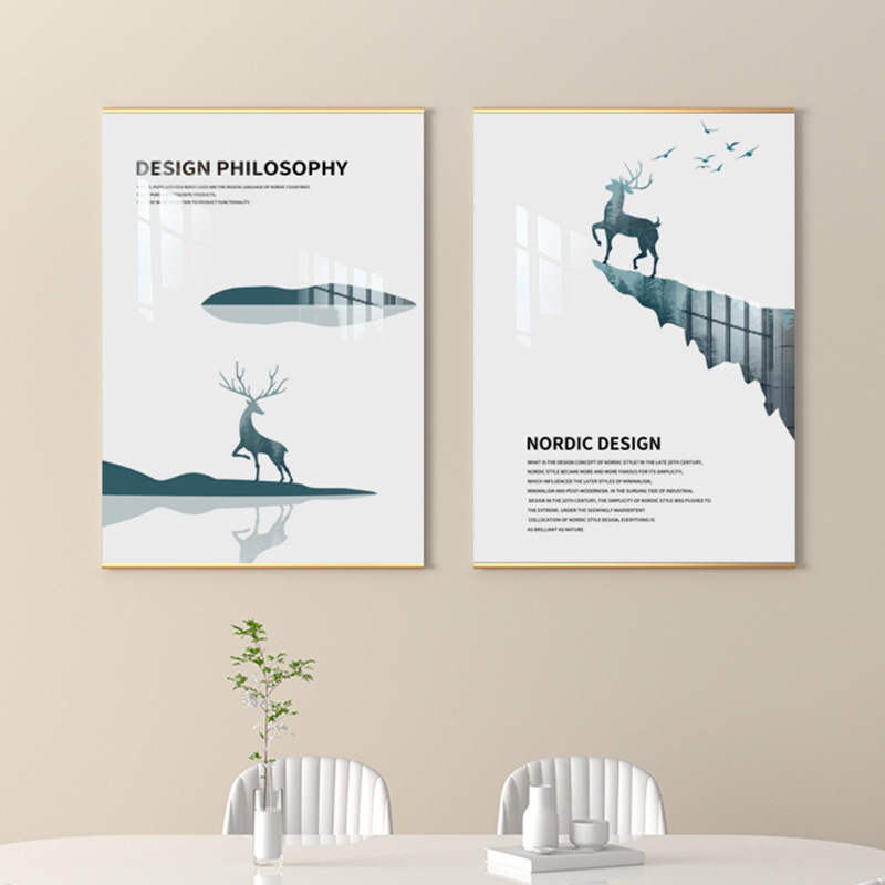 亚克力展示牌贴墙A4宣传海报框A3墙面广告牌上墙免打孔展示板挂墙