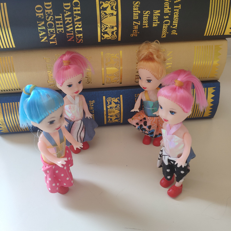 Solo bolso DIY Barbie Muñeca Chica Juguete push Scan código pequeño premio de Regalo 1 yuan puesto transfronterizo barato