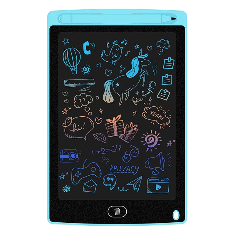 8,5 pulgadas 10 pulgadas 12 pulgadas LCD tablero de escritura a mano pintado a mano graffiti tablero LCD tablero de escritura tablero de dibujo de los niños