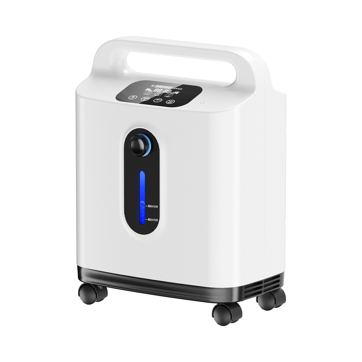 Invasitor de oxígeno de meseta, generador de oxígeno doméstico de grado médico, generador de oxígeno de iones negativos de escritorio, generador de oxígeno pequeño portátil