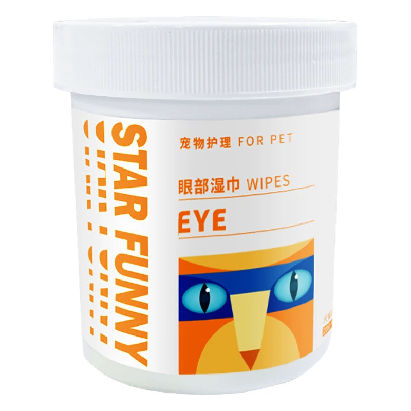 Салфетки Xingqiqu для удаления слезных пятен у собак и кошек, 200 штук, для очистки глаз и ушей, салфетки для кошачьих глаз