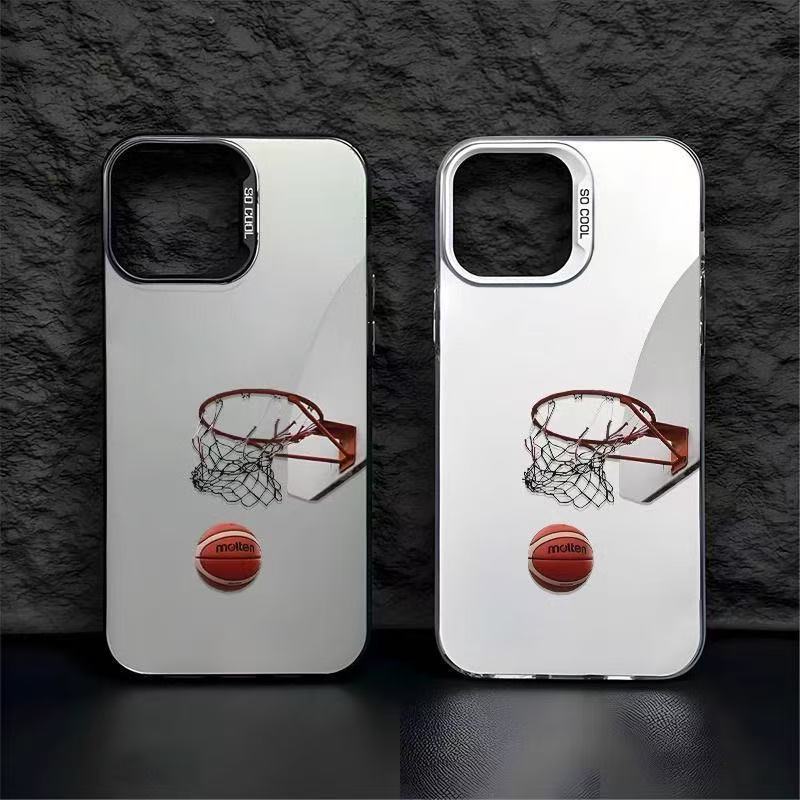 Basketball Dunk-Themed Phone Case Suitable for Apple 17, iPhone 15 Trendy, 16 Pro Premium, 14 Pro Cross-Border, 13 Popular