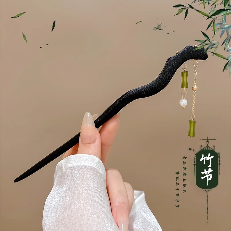 El estilo de alta sensación de miniatura caballo falda clip de cabello nuevo estilo chino tocado antiguo clip de cabello estilo nacional clip de cabello paso de cabello para mujeres image 34