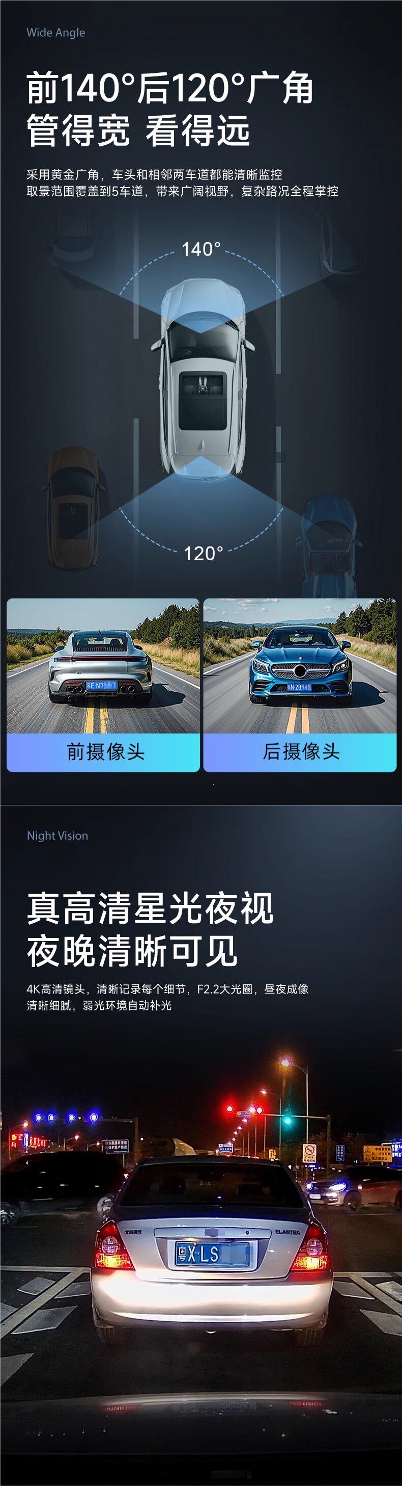 Jiuyin Wireless Carplay Portable Screen Car Navigation Device Hicar Smart Screen Dash Cam All-in-One Machine