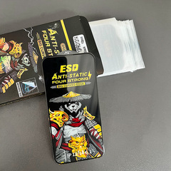 Applicable for iPhone 13 Hunter High Definition 15Plus Anti-fingerprint and Dust Proof Screen Protector for Apple 14 Phone tempered glass film wholesale