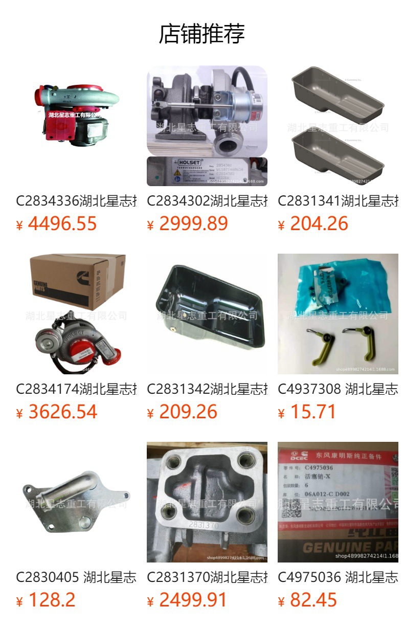 C2864829 Hubei Xingzhi Provides Internal Combustion Engines, Engine Components, and Engineering Machinery Parts (Gear Chamber Gasket)