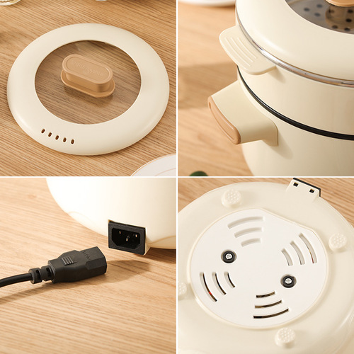 Rongshida Multifunctional Home Dormitory Smart Reservation Electric Hot Pot Gift Purchase High-end Integrated Electric Cooking Pot