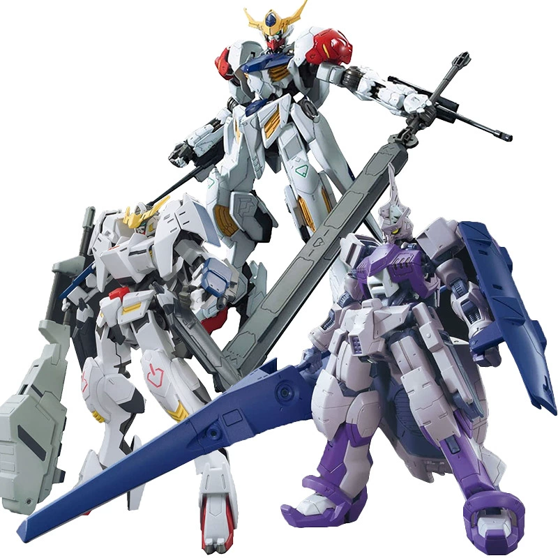 Собранная модель Bandai SDTVHGMGPG Iron-Blooded Orphan Barbatos Sirius Emperor Form Robot