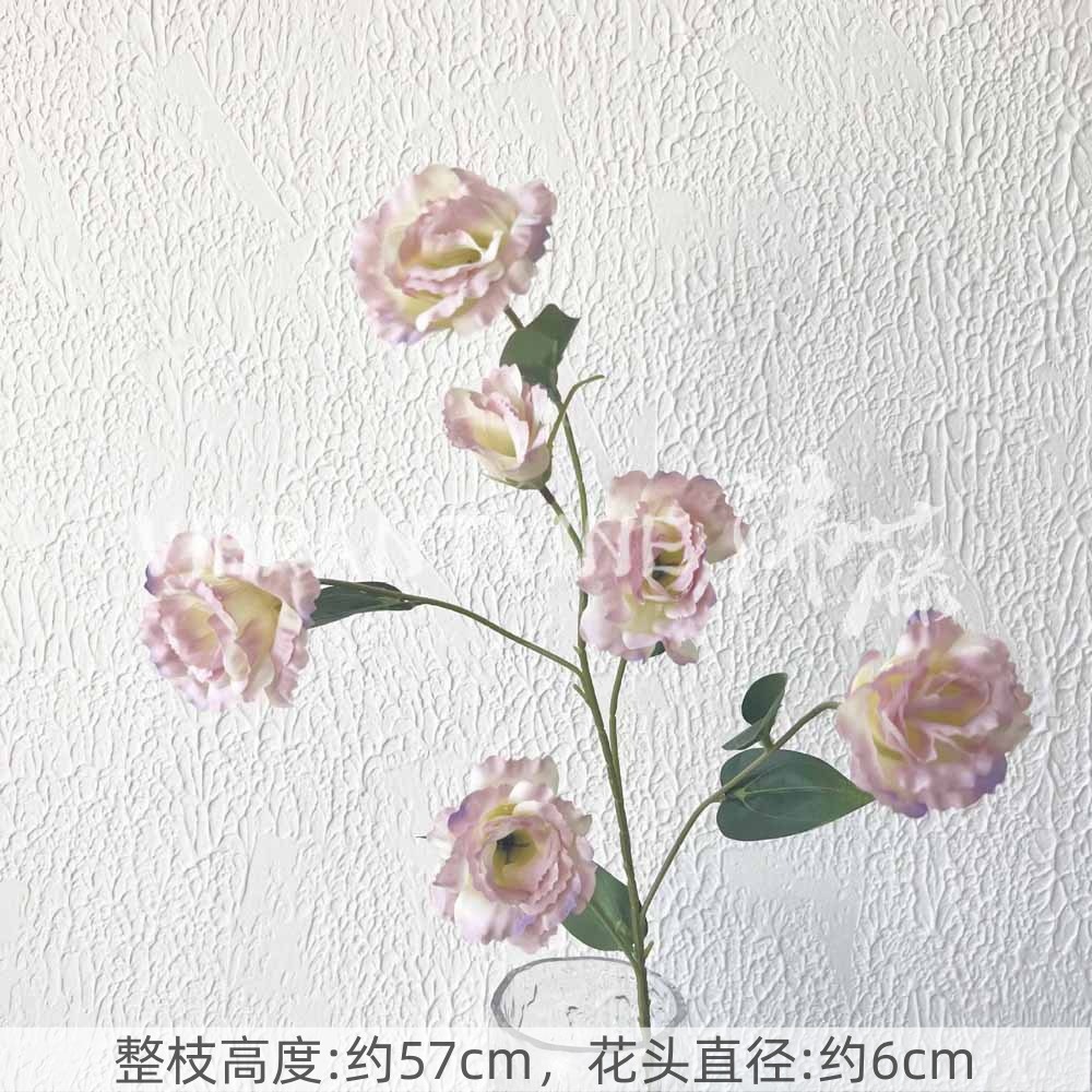 Púrpura de la boda flor artificial salón de bodas Camino de plomo techo arreglo floral Hotel Bienvenido arco piso decorativo flor artificial