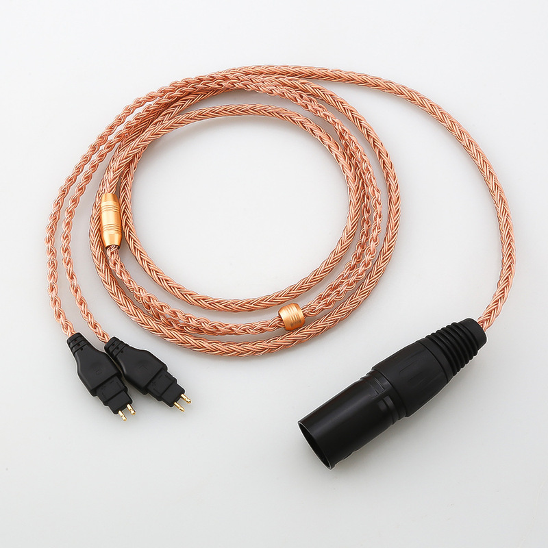 16-Core Single Crystal Copper Sennheiser Hd580 Hd600 Hd650 Hd660S Headphone Upgrade Cable 3.5/4.4