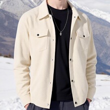 A 81431 Corduroy Collar Shirt Jacket ��о�޷���п�