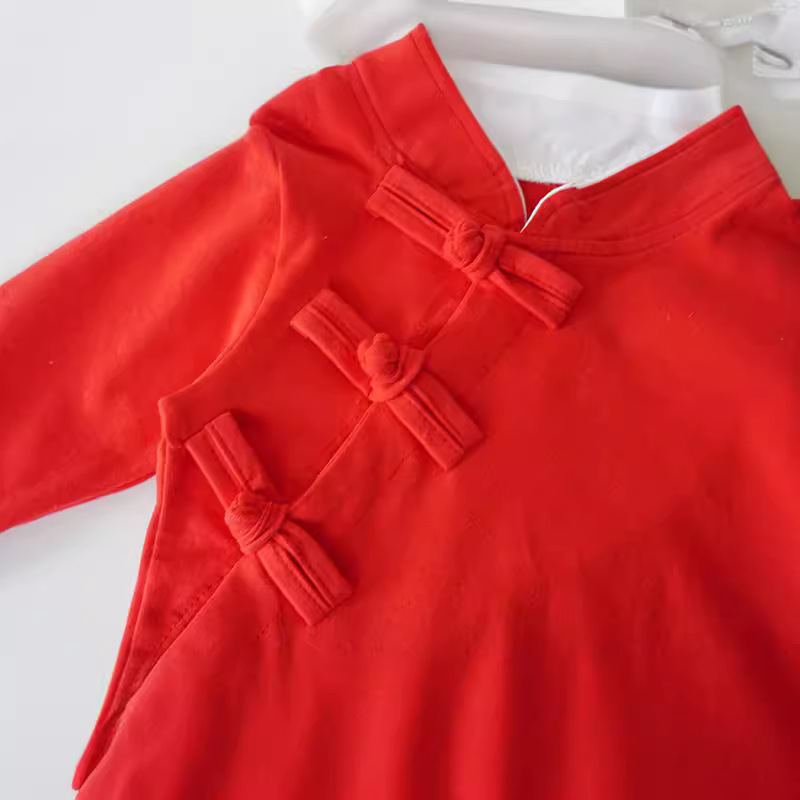 婴儿百天宝宝衣服公主哈衣春秋爬服新生儿满月连体衣外出春装外出|undefined