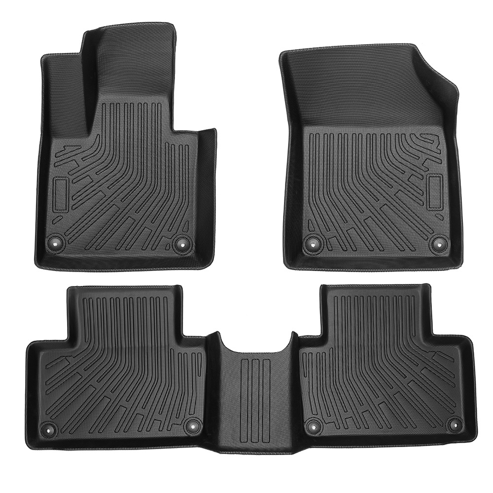 Aplicable para VOLVO XC90 2016 - 2025 TPE Foot Cojín 3D Material todo tiempo Back Cojín