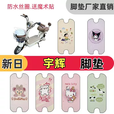 Electric vehicle foot mat special wire loop floor mats