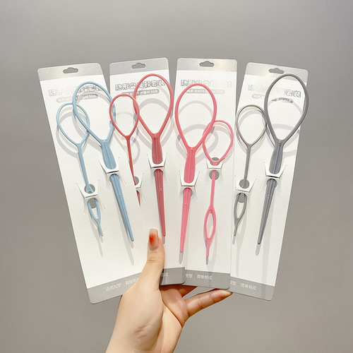 Children's hair braiding tool, hair styling artifact, hair pulling pin, girls' braided hair, hair piercing, hair tying set