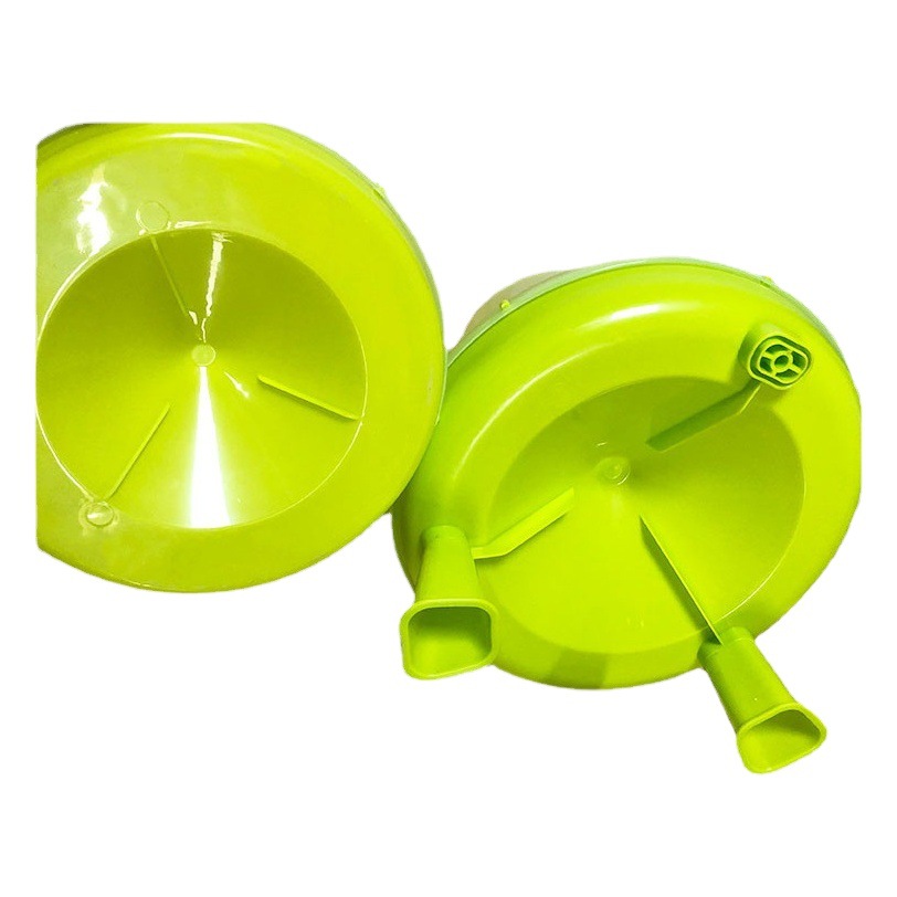 Nuevo cubo de alimentación de malla engrosada con pies cubo de alimentación para pollo, pato, ganso y alimentador de aves de corral para una fácil base de desmontaje