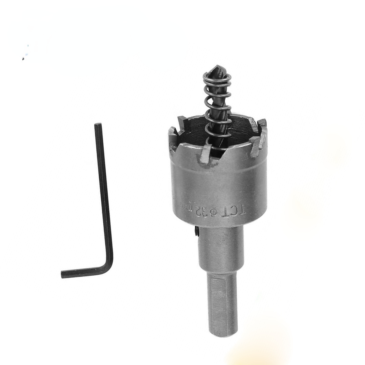 Fábrica de aleación dura abridor de agujero de acero inoxidable abridor de agujero placa de metal de hierro aleación de aluminio perforación taladro escariador
