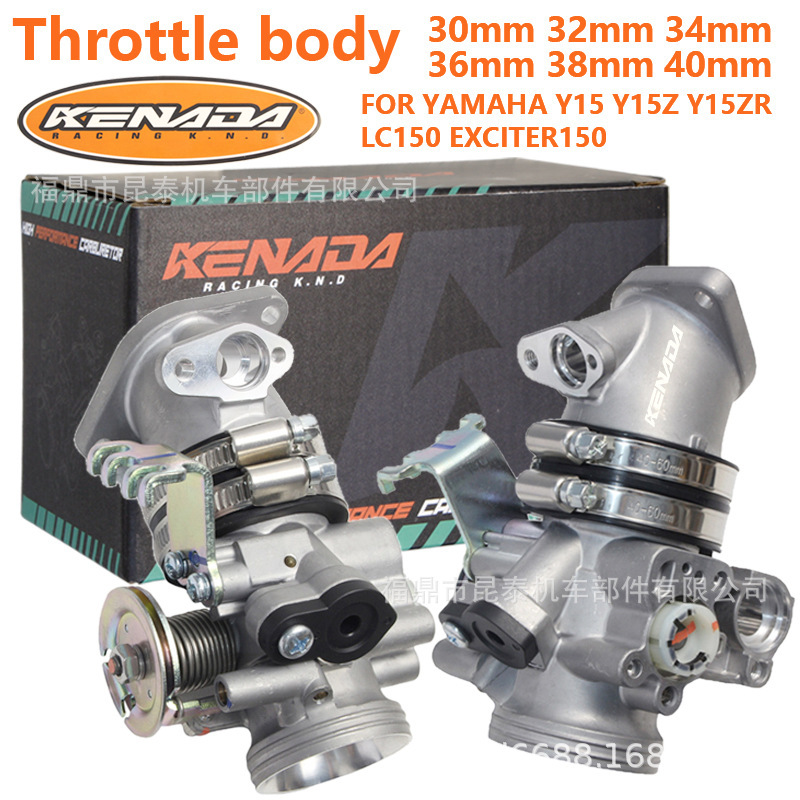 Motorcycle throttle body 30mm-40mm For Y15 Z ZR LC150 EXCITER150 R150