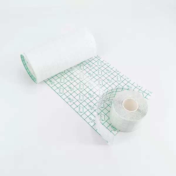 Manufacturers produce pu film waterproof sticker tape coil fixed cold compress transparent breathable navel blank three-volt sticker