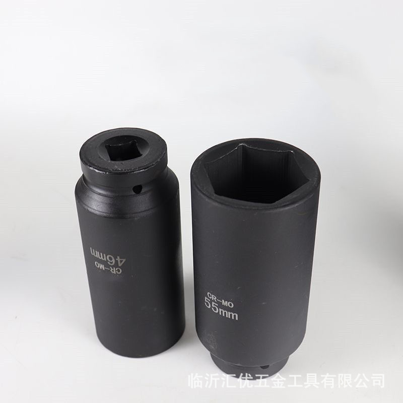 3/4 pesado alargado cañón de aire neumático eléctrico neumático manga de 16cm de longitud hexagonal alargada herramienta de reparación de automóviles