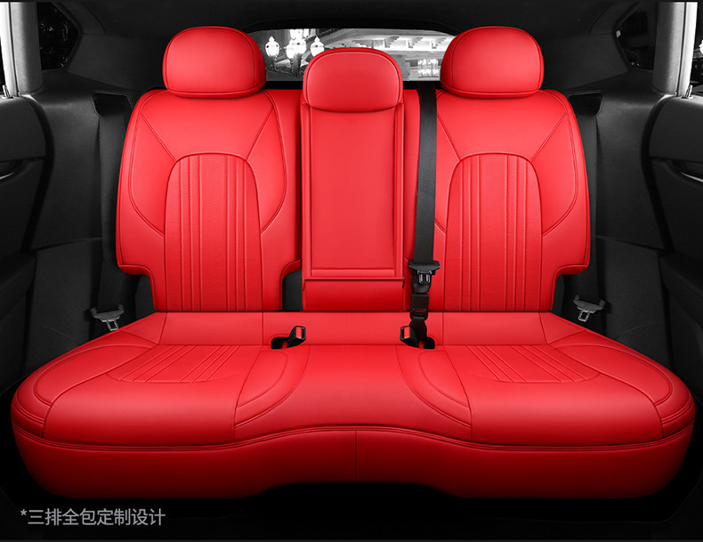 Changan cs75Plus/cs55/cs35 Eado x5 Nuoyumi Deep Blue All-Season Full-Coverage Genuine Leather Car Seat Covers