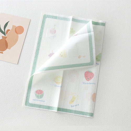 Disposable placemat waterproof and oil-proof baby tablecloth baby portable table mat tablecloth children's placemat dining table mat