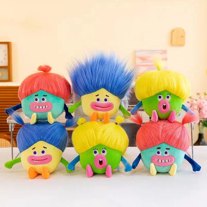 Venta al por mayor 8 pulgadas muñeca captura máquina fábrica felpa juguete muñeca boda actividad lanzando regalo decoración empuje