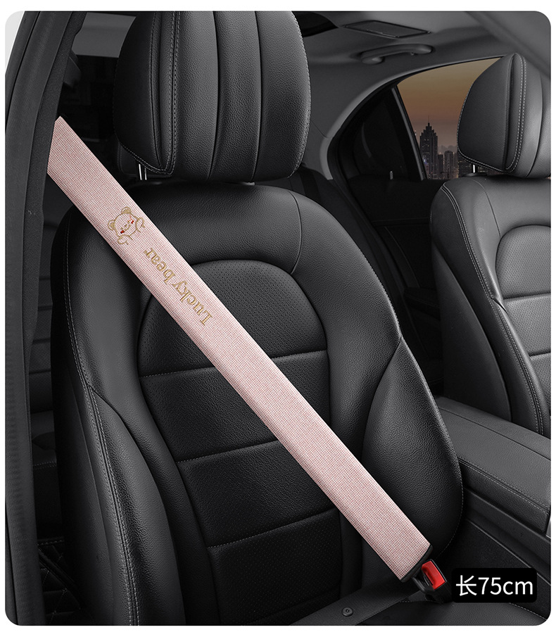 Wholesale Car Seat Belt Shoulder Pads, Universal for All Seasons, Car-Mounted Extended Truck Shoulder Pads, Anti-Wear Drop Shipping