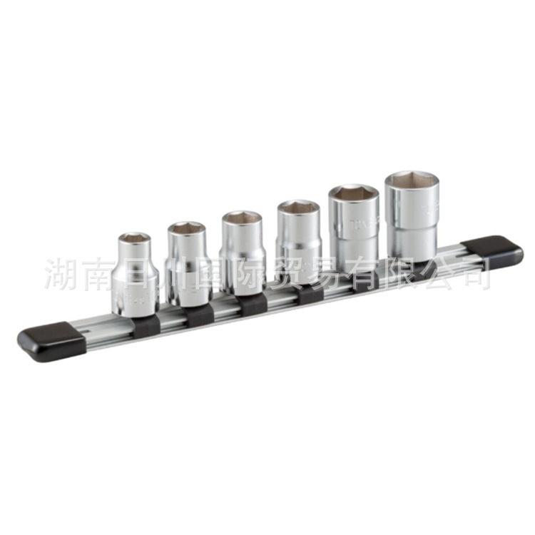 日本TONE前田 HS406 薄款6角套筒套装 公制1/2 机修拓耐手动工具