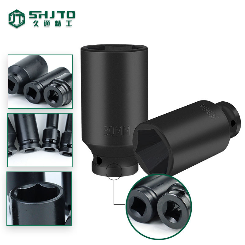 35 conjuntos de 1 / 2 neumáticos hexagonales alargados manguito de cañón de viento herramientas de tornillo de turbina de vapor conjunto de herramientas de reparación al por mayor